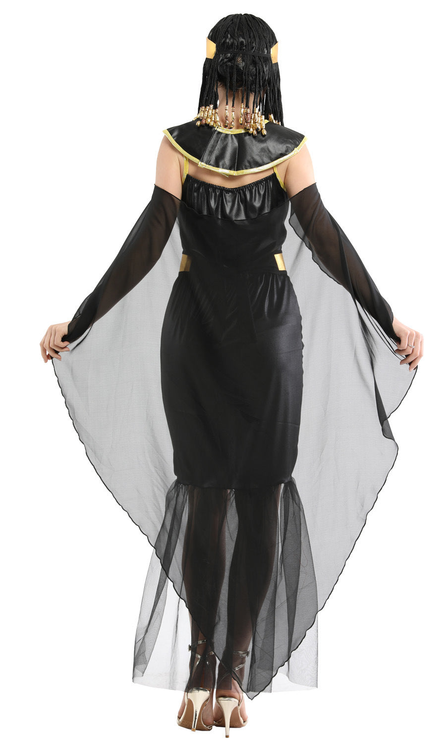 Halloween Cosplay Costume Egyptian Pharaoh Queen Arab Princess Dress