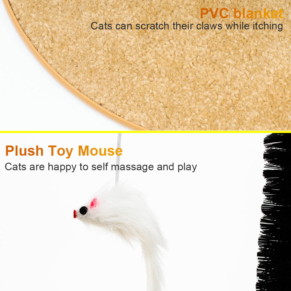 Cat Rubbing Device Arch Type Massage Brush Antipruritic