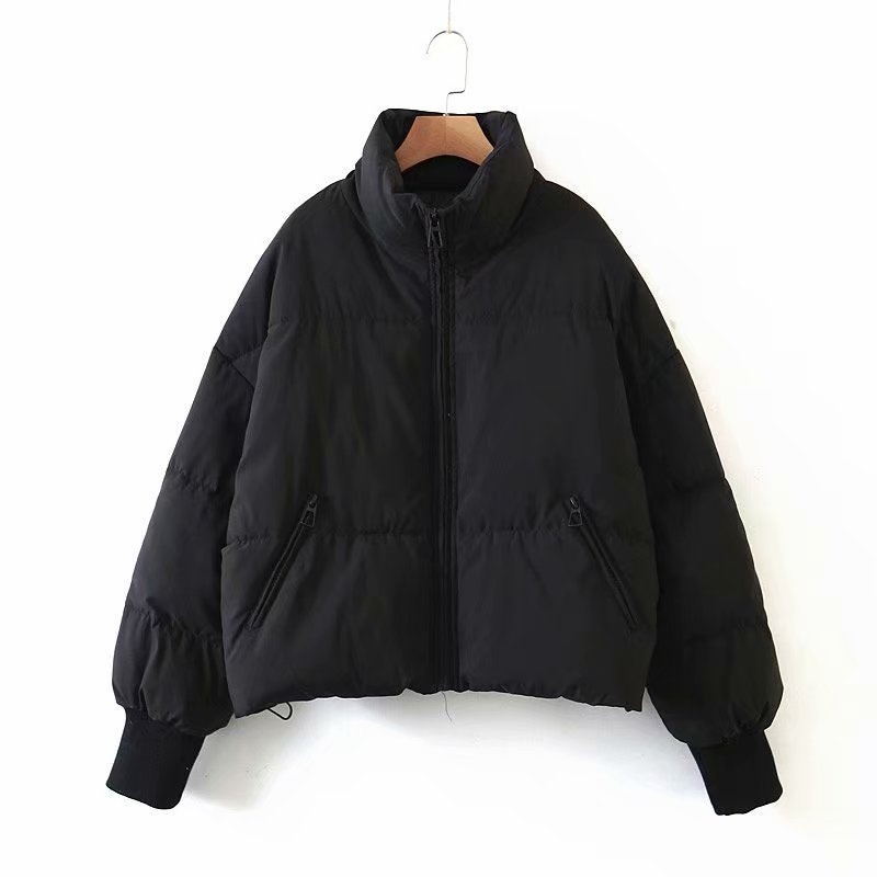 Casual All-Match Stand Collar Bread Jacket Puffer Coat