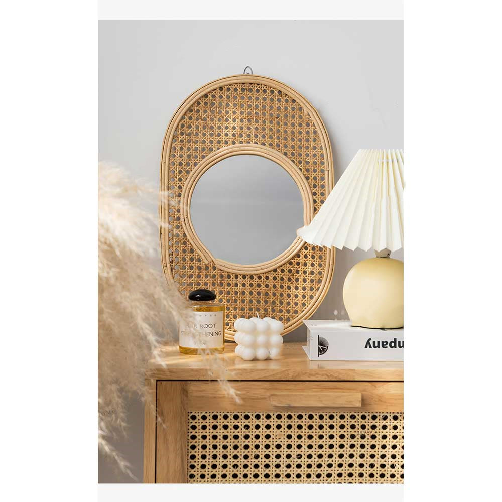 Rattan Decorative Mirror