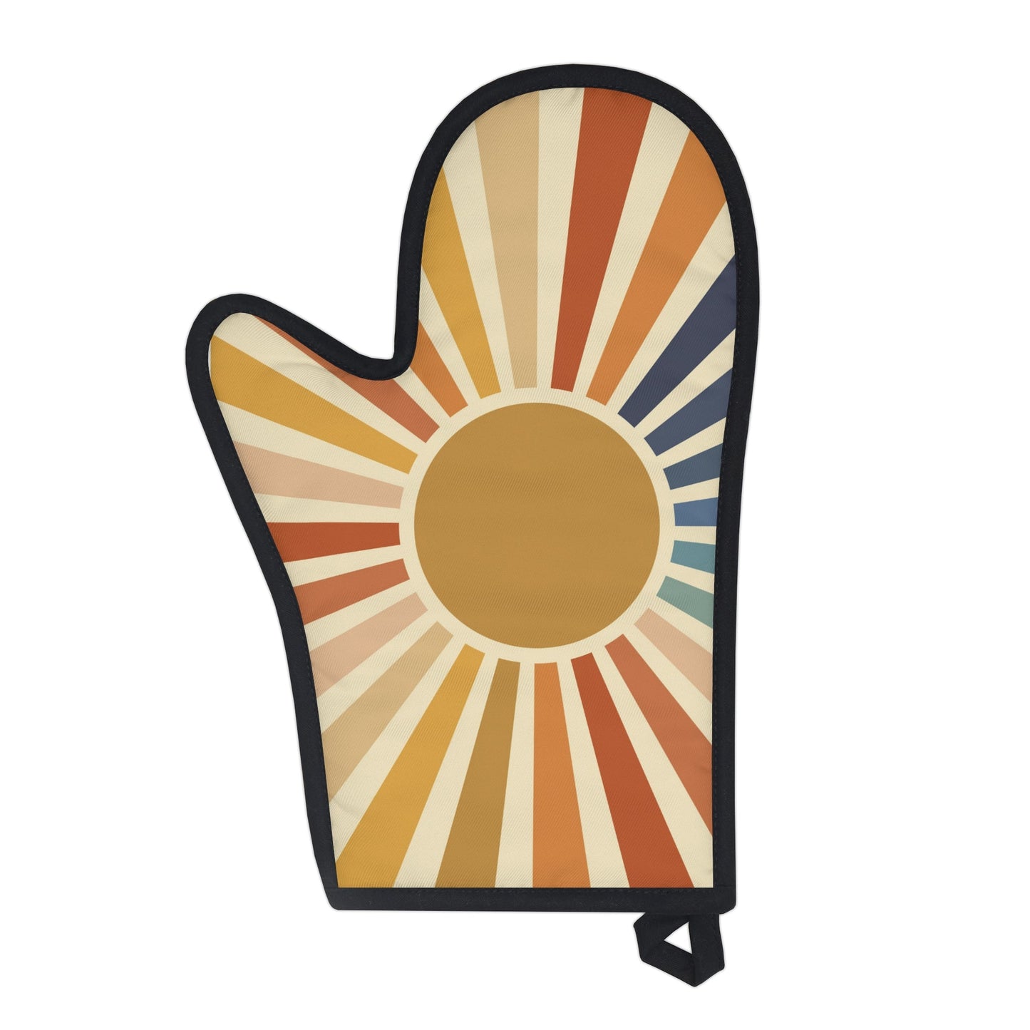 Bohemian Rainbow Sun Oven Glove, Comfort Colors Oven Glove