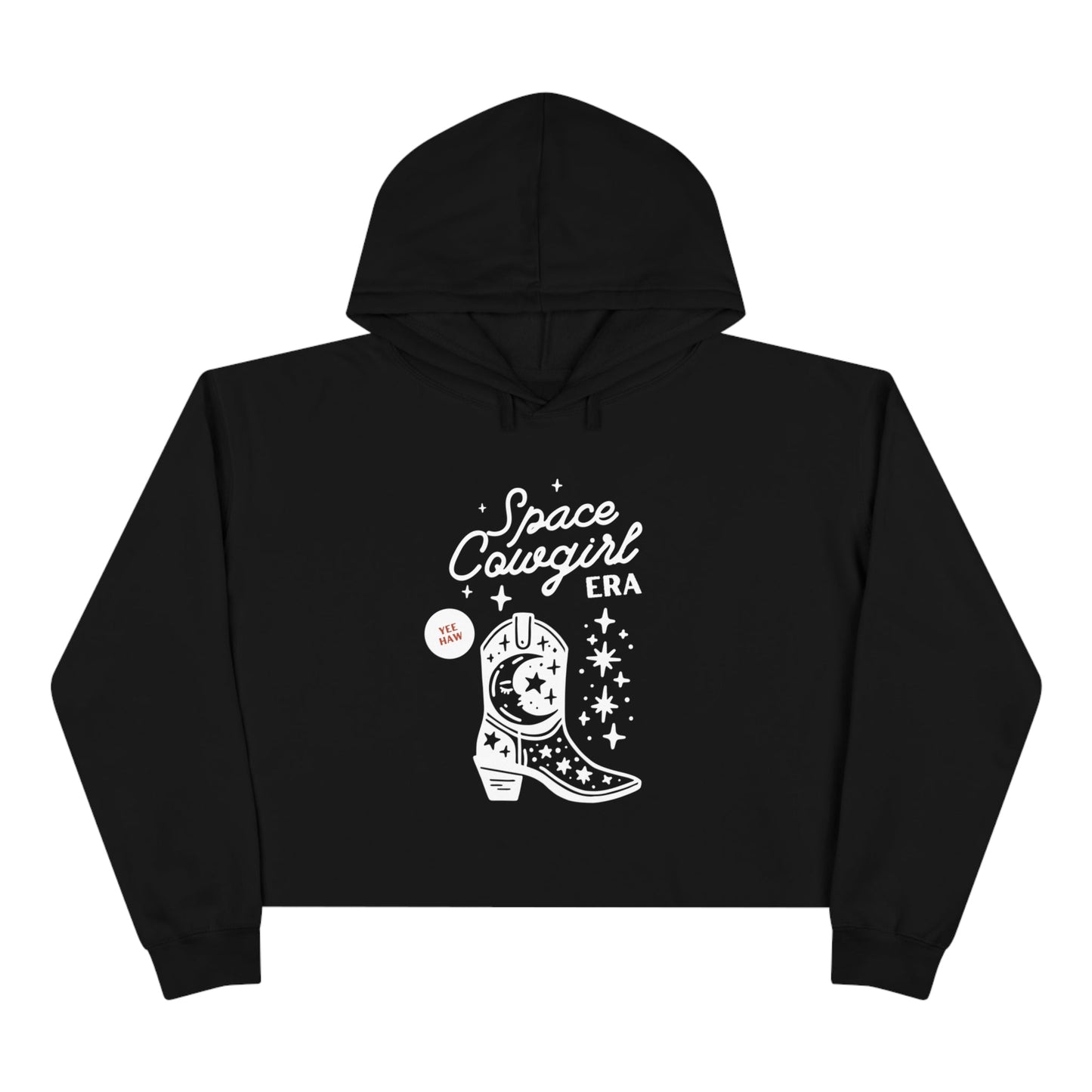 Space Cowgirl Era Crop Hoodie