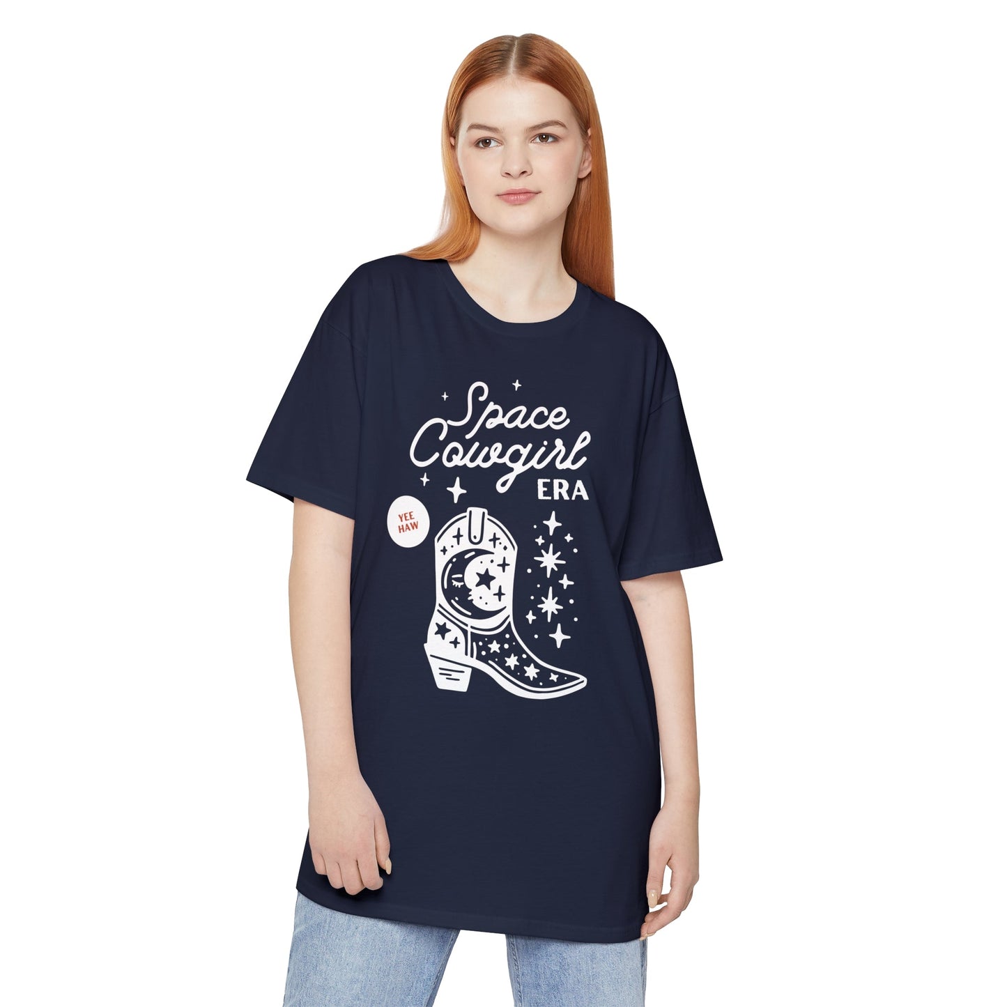 Space Cowgirl Era Unisex Long Body Urban Tee