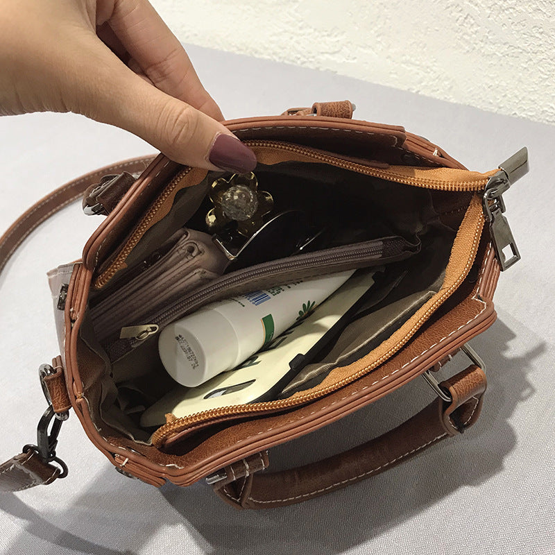 Retro Leather Ladies Bag