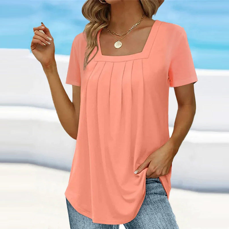 Pleated Blouse