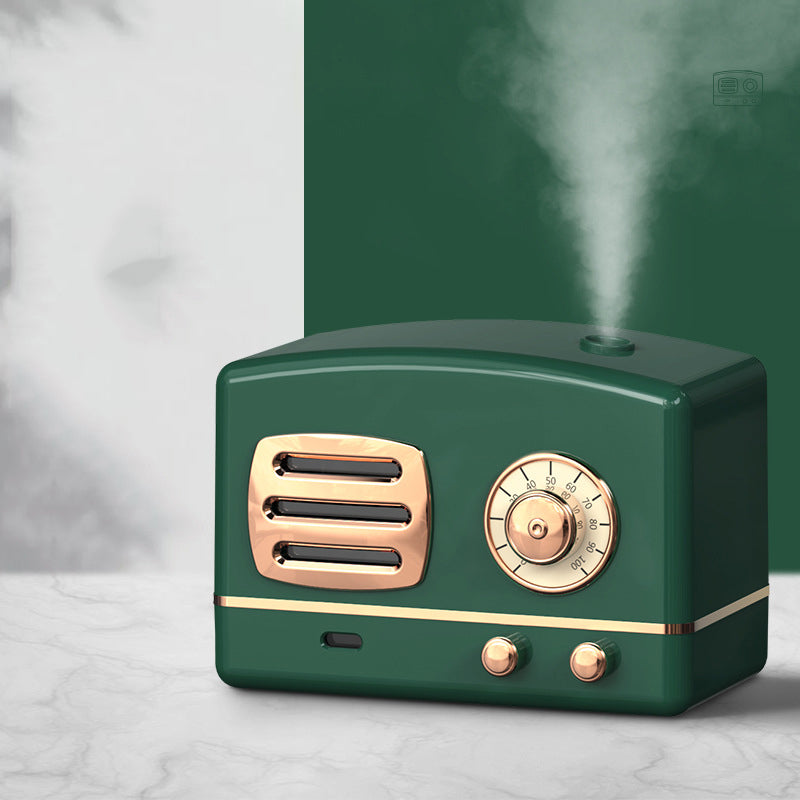 Cute Retro Radio Humidifier Literary Style