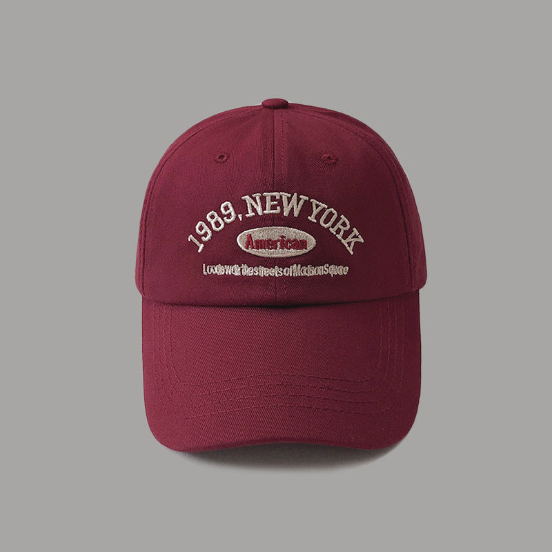 Versatile New York Embroidered Vintage Baseball Hat