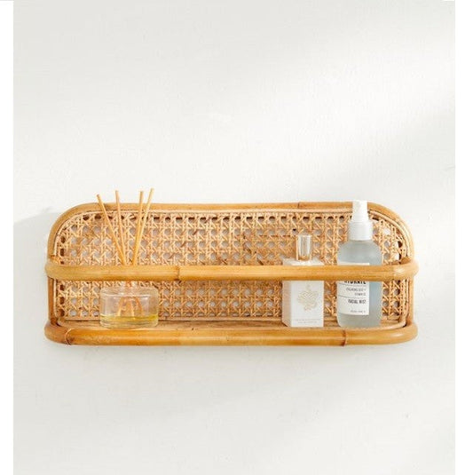 Ins Original Hand-made Rattan Storage Rack Photography Decoration