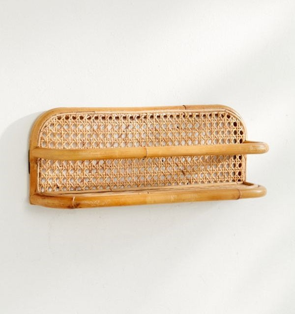 Ins Original Hand-made Rattan Storage Rack Photography Decoration