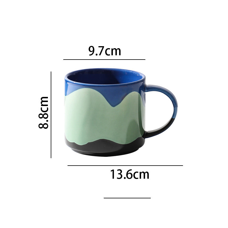 Personality Creative Painted Ceramic Mug