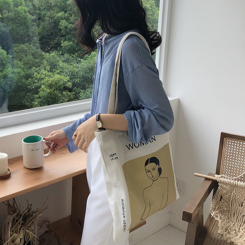 Canvas Bag Mori Girl Literary Shoulder Bag