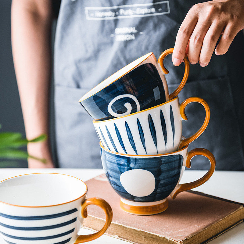 Afternoon Cup Ceramic Cup Home Breakfast Large Capacity Mug