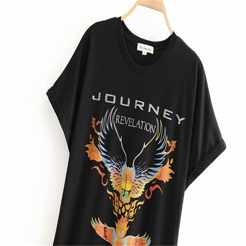 Journey Medium Length T-shirt Dress