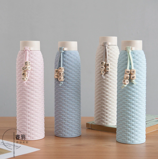 Rattan Style Woven Tumbler