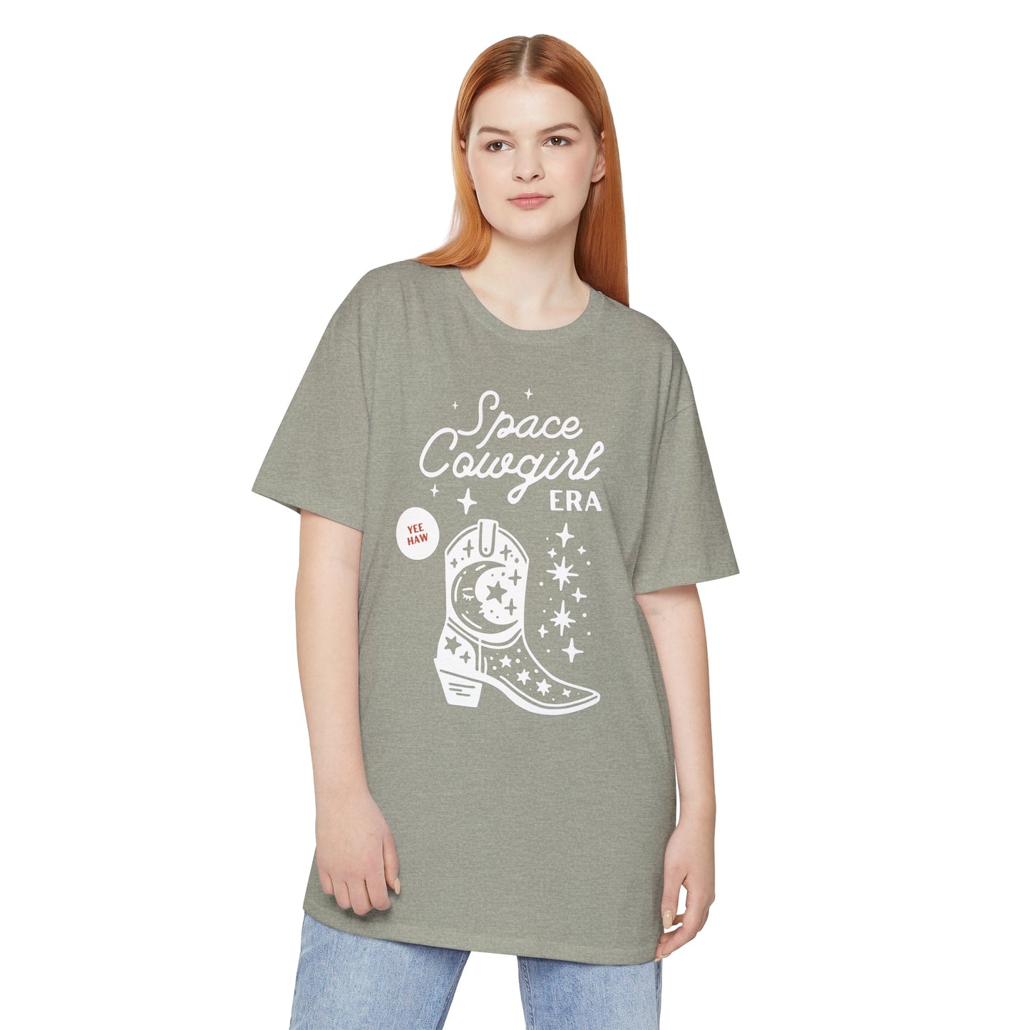 Space Cowgirl Era Unisex Long Body Urban Tee