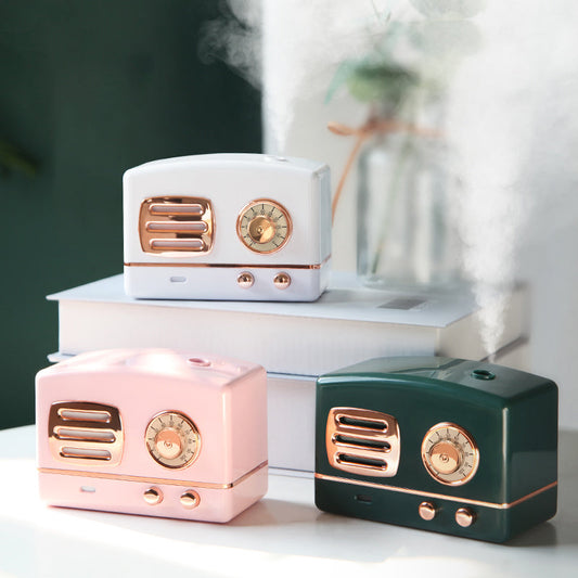 Cute Retro Radio Humidifier Literary Style