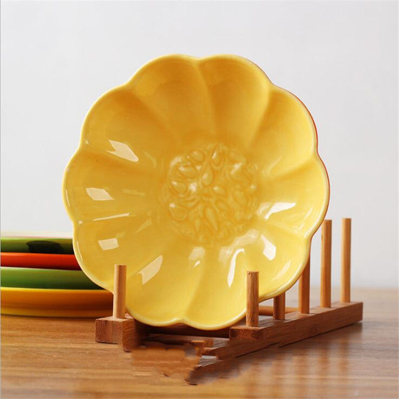 Household Ceramic Plate Creative Fruit 8 Inch