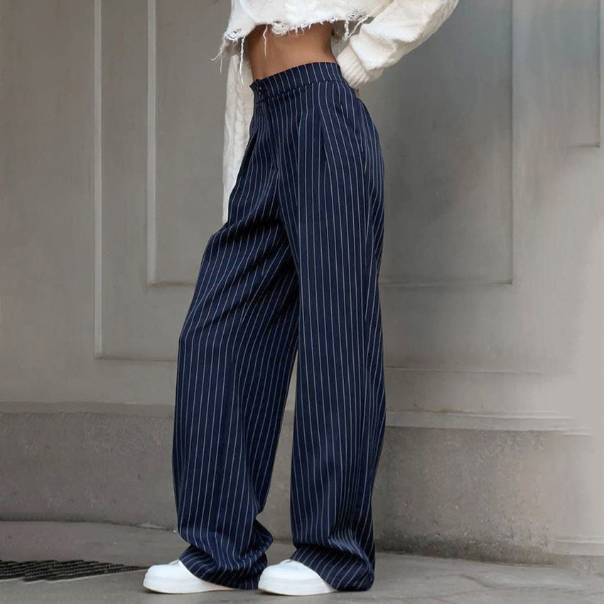 Design Casual Suit Pants Draped Pants Women's Clothing