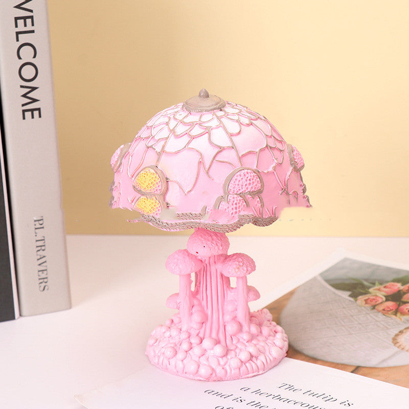 Mushroom Colorful Table Lamp Desktop Decoration