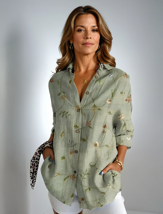Casual Printed Blouse