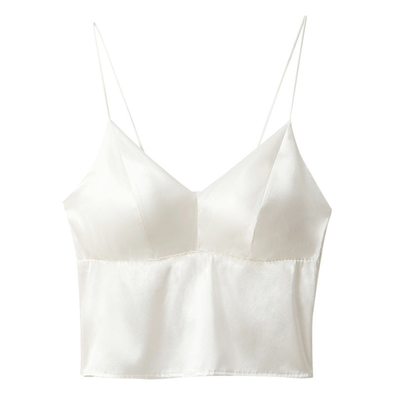 Women's Silk Camisole Thin Inner Match