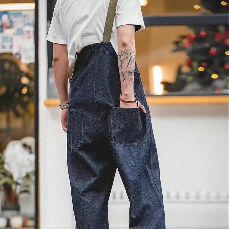 Vintage American Navy Deck Overalls For Men