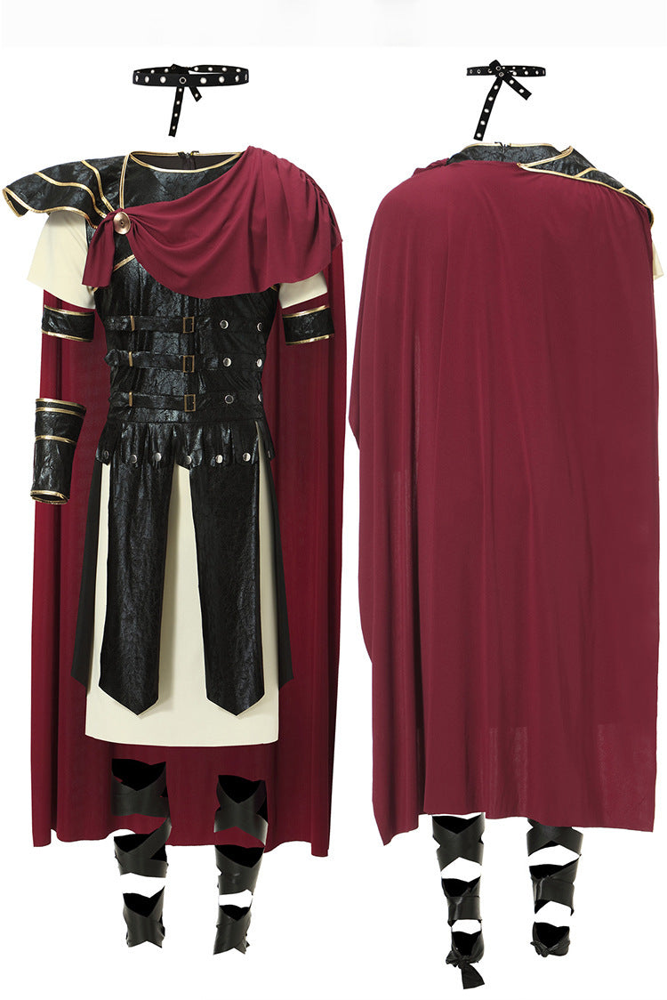 Halloween Costume Roman Gladiator Cosplay Performance Wear