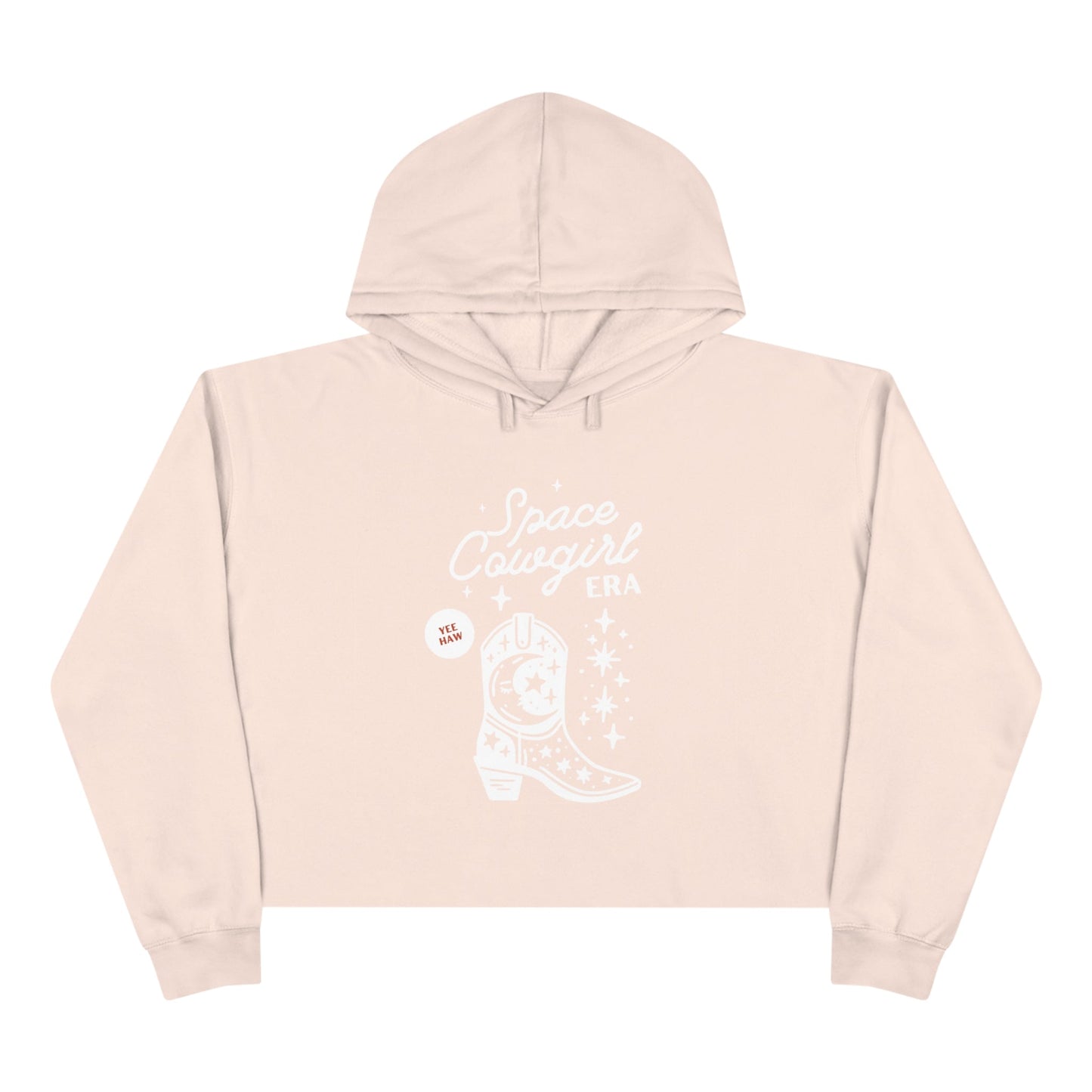 Space Cowgirl Era Crop Hoodie