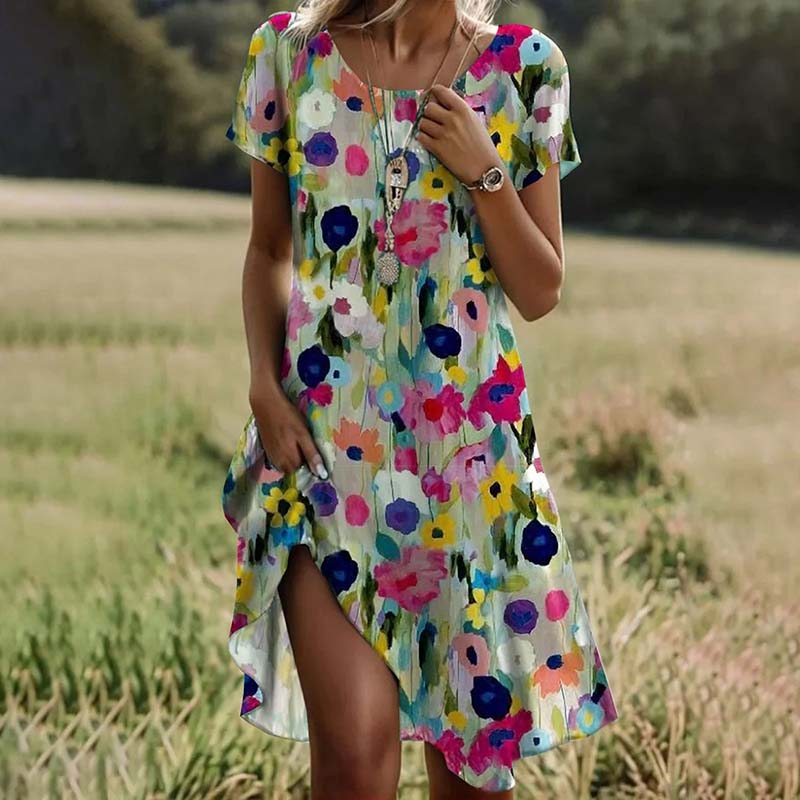 Floral Print Dress