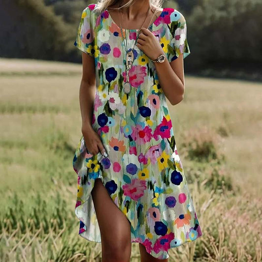 Floral Print Dress