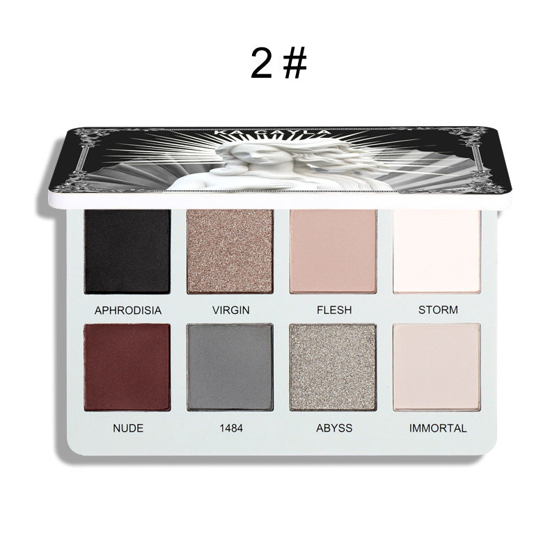 Creative Matte Pearl Glitter Eyeshadow Palette