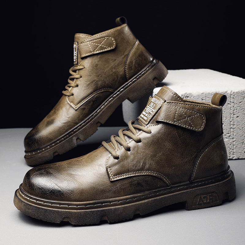 Men's Vintage Motorcycle Boots