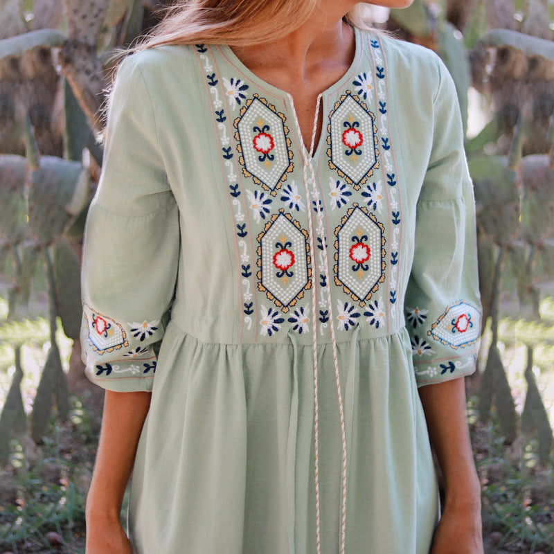 Women's Summer Bohemian Resort Dress