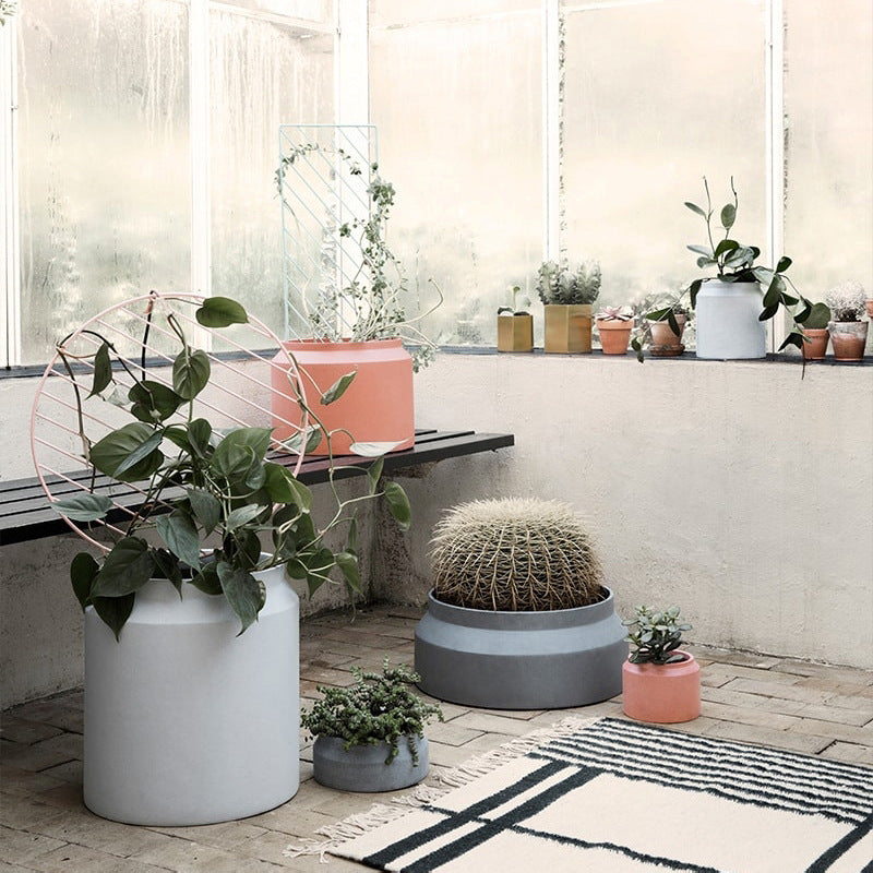 Nordic Cement Flower Pot