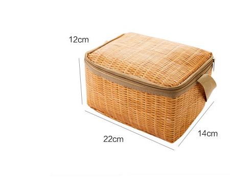 Rattan Lunch Bag