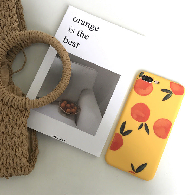 Orange phone case