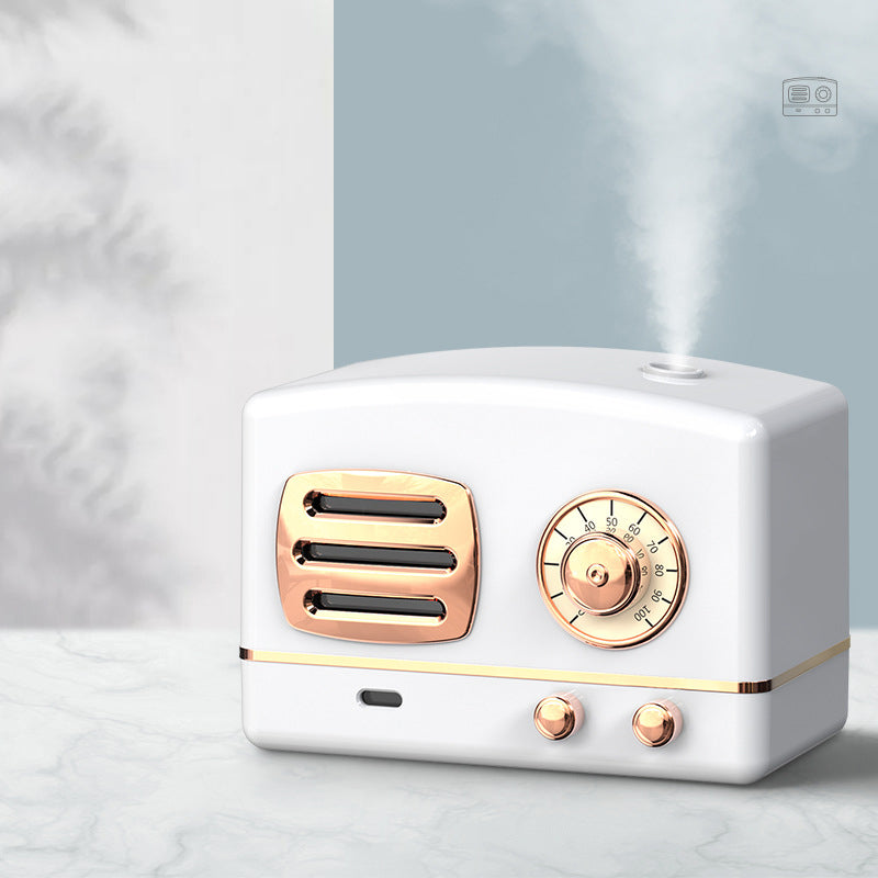 Cute Retro Radio Humidifier Literary Style