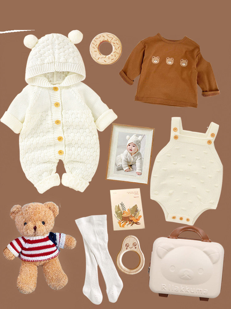 Full Moon Baby Shower Gift Clothes Set