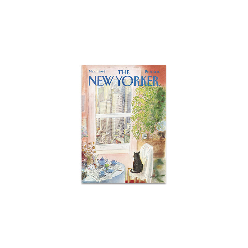 New Yorker Art Gallery Living Room Decorative Canvas