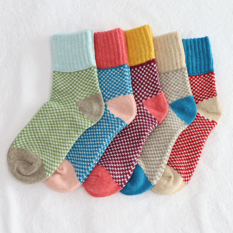 Thick Needle And Thread Thickened Warm Wool Socks