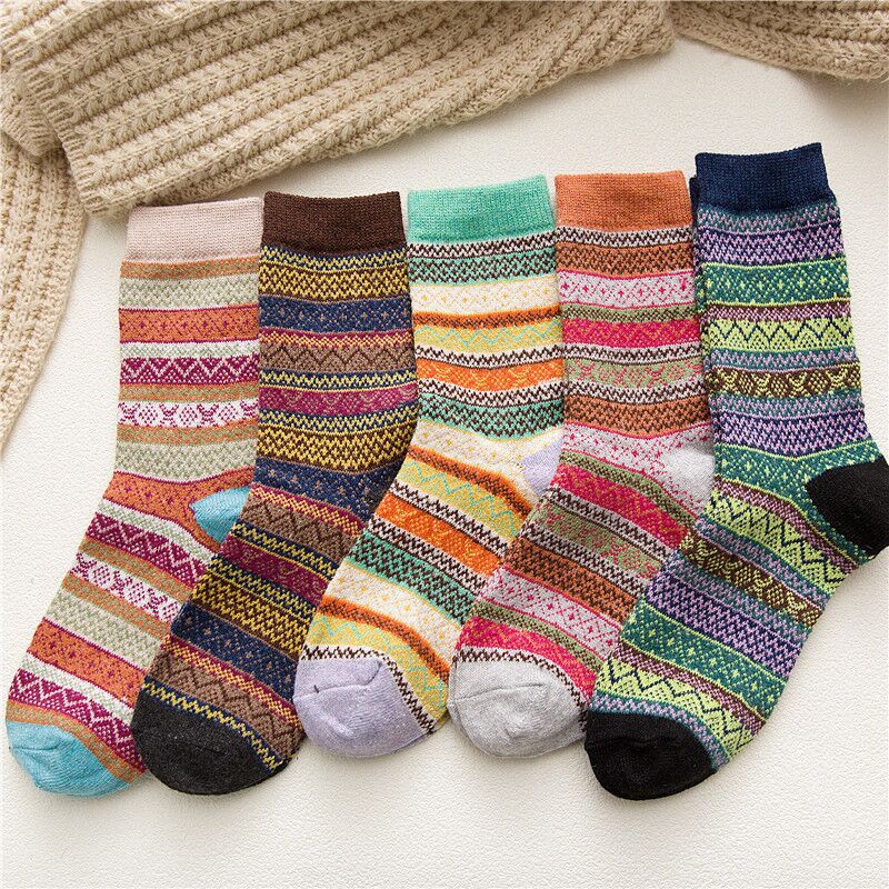 Thick Needle And Thread Thickened Warm Wool Socks