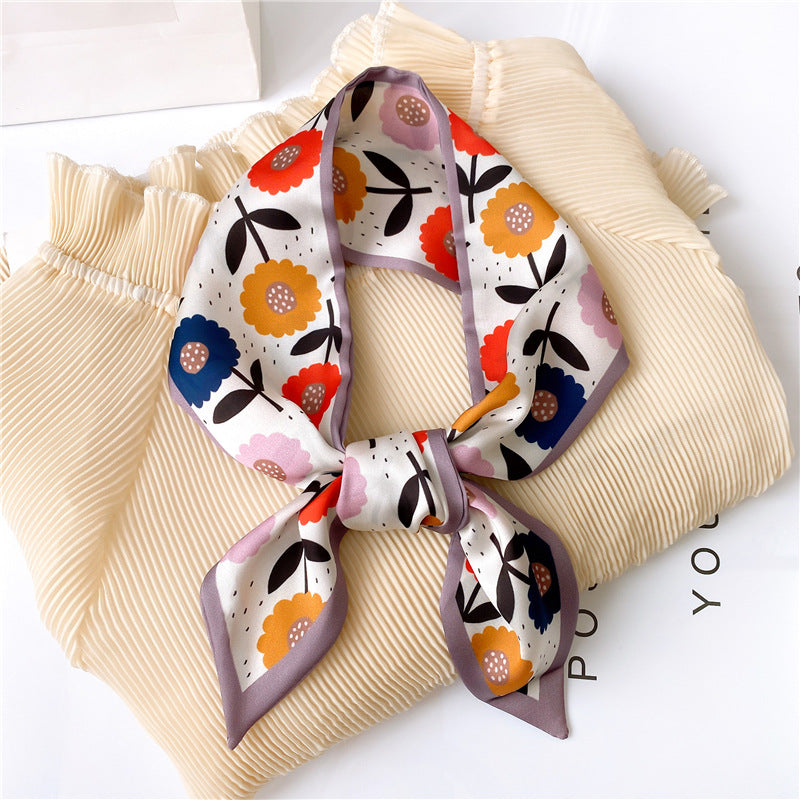 Fashion Printed Scarves With Versatile Decorative Scarves