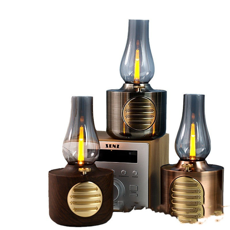 Vintage Kerosene Lamp Bluetooth Audio