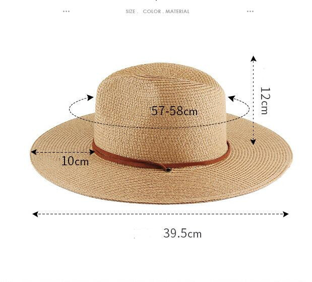 Summer Wide Brim Outdoor Travel Sunshade Hat