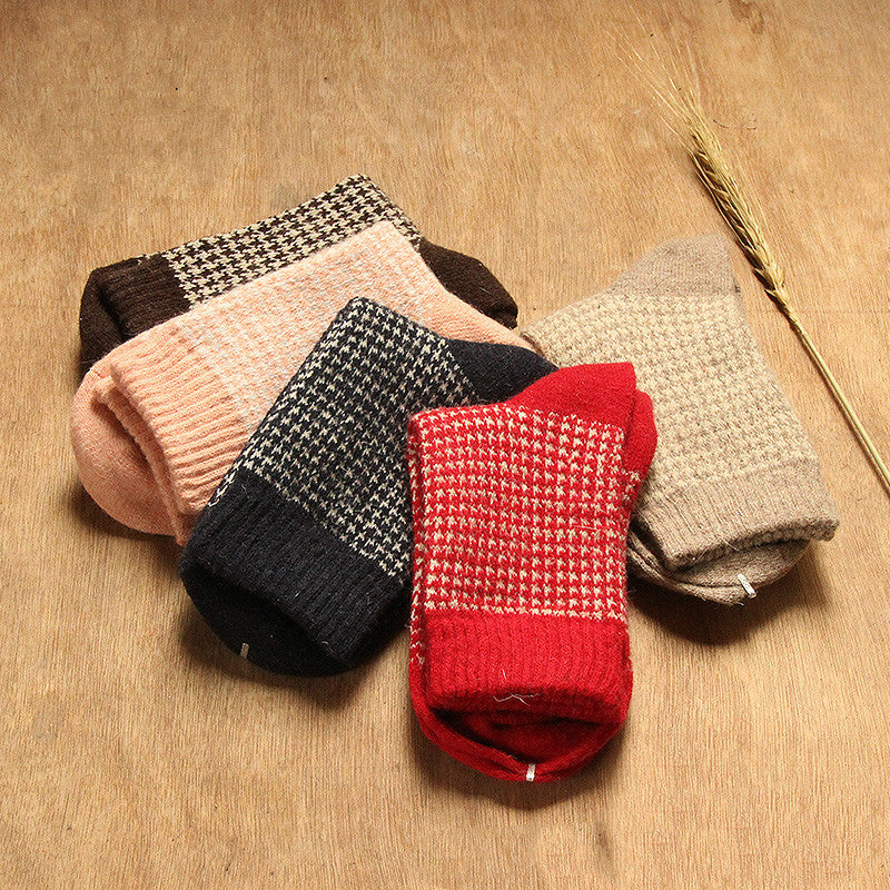 Thick Needle And Thread Thickened Warm Wool Socks