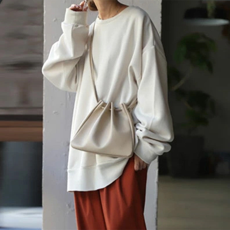 Women's Oversized Pullover Round Neck Loose Sweater