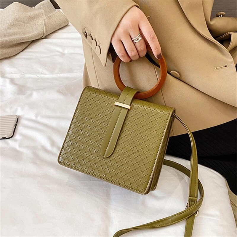 Small Bag Female Bag Fashion All-Match Messenger Bag Portable Small Square Bag