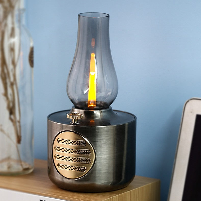 Vintage Kerosene Lamp Bluetooth Audio