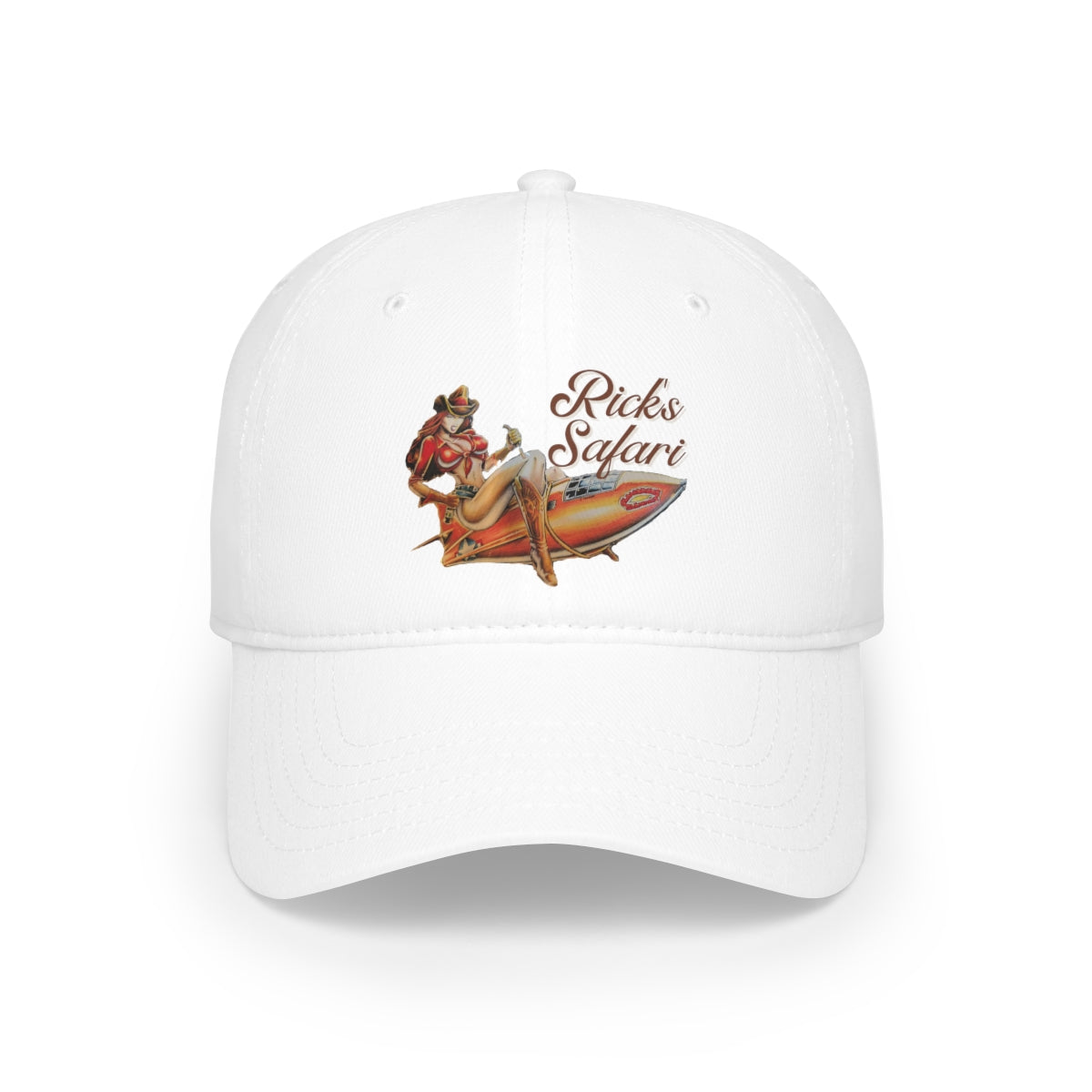 Custom Rick's Antique Safari Low Profile Baseball Cap