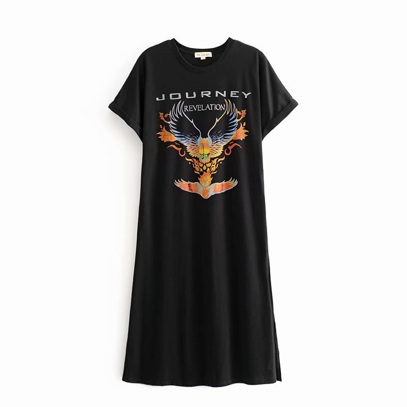 Journey Medium Length T-shirt Dress